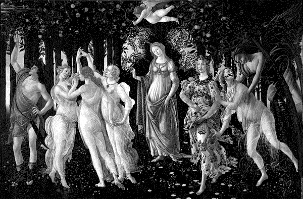 La Primavera by Sandro Botticelli