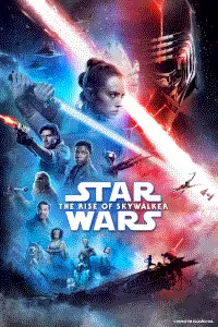 The movie poster for The Rise of Skywalker.