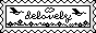 A button that says delovely, featuring flowers on the ground and two geese flying through the sky