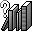Icon of books with a question mark.